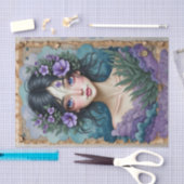 アメジストドリーマー | デコページ紙💜🌧️ 薄葉紙 (クラフト)