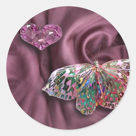 アメジストハート! ラウンドシール (正面)