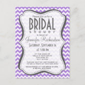 アメジストパープルシェブロン ポストカード (正面)