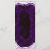 アメジストパープル&シルバーゲードアゲートマーブルディナー メニュー (裏面)