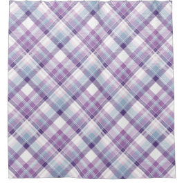 アメジストフープレイド シャワーカーテン