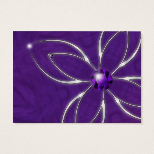 アメジストブックマークで夢 (裏面)