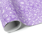 アメジストマンダラ柄デザイン ラッピングペーパー (ロールコーナー)