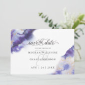 アメジストモダン水彩下出裸足Bride™ (スタンド正面)