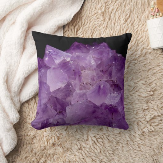 アメジスト原石 クッション (ブランケット)