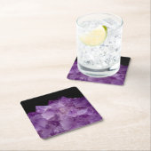 アメジスト原石 スクエアペーパーコースター (インサイチュ)