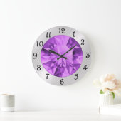 アメジスト大時計 ラージ壁時計 (ホーム)