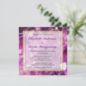 アメジスト宝石イメージシャイニーとスパークリー 招待状 (スタンド正面)