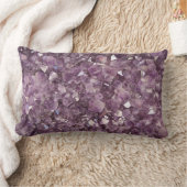 アメジスト宝石装飾用クッション腰椎 ランバークッション (ブランケット)