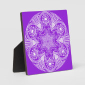 アメジスト曼荼羅 フォトプラーク (正面)