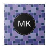 アメジスト正方形 タイル (正面)