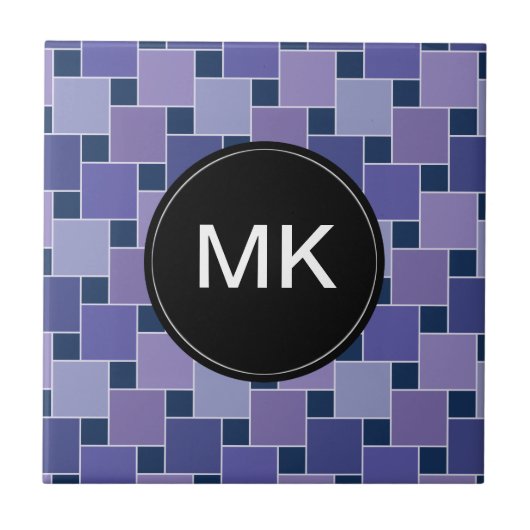 アメジスト正方形 タイル (正面)