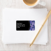 アメジスト正方形 ラベル (インサイチュ)