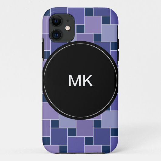 アメジスト正方形 Case-Mate iPhoneケース (裏面)
