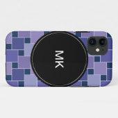 アメジスト正方形 Case-Mate iPhoneケース (裏面(横))