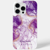 アメジスト王室のゴールドグリッター水の色カスタマイズ可能