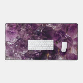 アメジスト結晶エネルギーパターン デスクマット (キーボード&マウス)