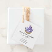 アメジスト結晶クラスター金ゴールド三日月神秘的 フェイバータグ (インサイチュ)