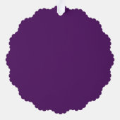 アメジスト結晶意味ジュエリー表示ギフトラベル オーナメントカード (裏面)