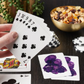 アメジスト結晶石スケッチトランプ トランプ (インサイチュ)