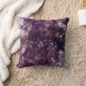 アメジスト結晶装飾用クッション クッション (ブランケット)