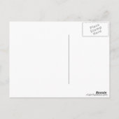 アメジスト結晶 ポストカード (裏面)