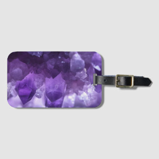 アメジスト結晶 ラゲッジタグ