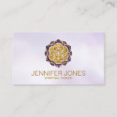 アメジスト蓮の黄金の種子 名刺 (正面)