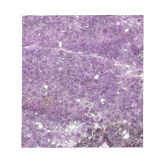 アメジスト – パープルクリスタル ノートパッド
