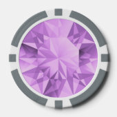 アメジスト ポーカーチップ (正面)