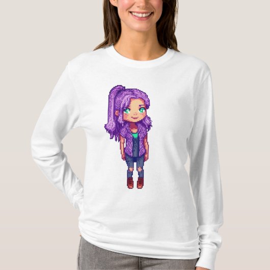 アメジスト・ワンダラー Tシャツ (正面)