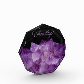 アメジスト 原石 フォトブロック (左)