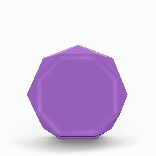 アメジスト(無地の色) フォトブロック (正面)