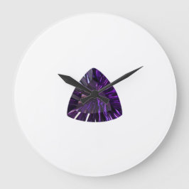 アメジスト、2月の誕生石紫 ラージ壁時計