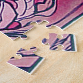 アメジスト(4つの宝石)、アルフォンスミュシャ ジグソーパズル (側面)