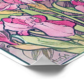 アメジスト（4つの宝石）、アルフォンスミュシャ ポスター (角)