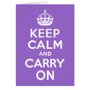 アメジストKeep Calm and Carry On