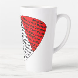 アメッイタリアンク選手 カフェラテマグ