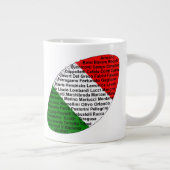 アメッイタリアンク選手 ジャンボコーヒーマグカップ (右)