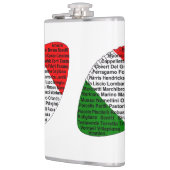 アメッイタリアンク選手 フラスク (左)