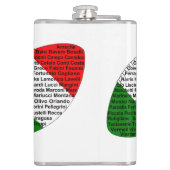 アメッイタリアンク選手 フラスク (裏面)