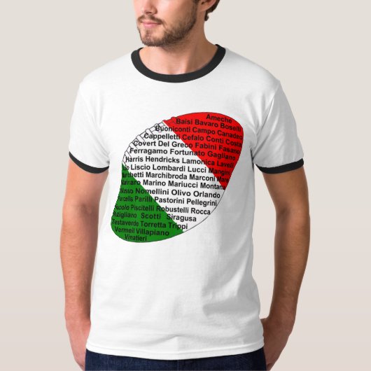 アメッイタリアンク選手 Tシャツ (正面)