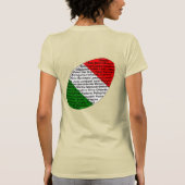 アメッイタリアンク選手 Tシャツ (裏面)