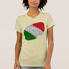 アメッイタリアンク選手 Tシャツ