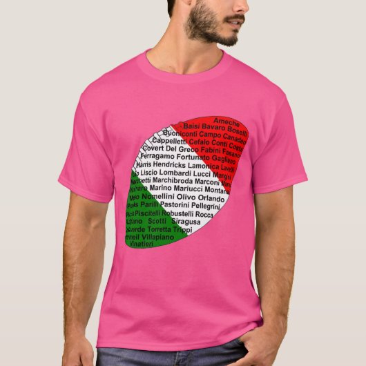 アメッイタリアンク選手 Tシャツ (正面)