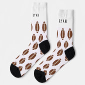 アメッエレガントクボールモノグラム ソックス (左)