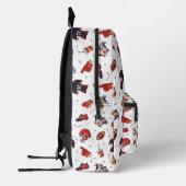 アメッパーソナライズされたクの模様 プリントバックパック (左)