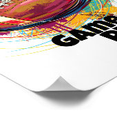 アメッ芸術的カーのポスター ポスター (角)