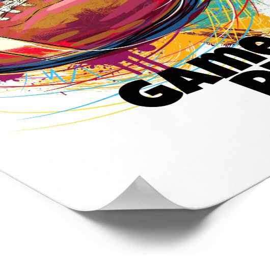 アメッ芸術的カーのポスター ポスター (角)