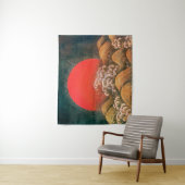 アメテラス天照女神レッドブラウン タペストリー (インサイチュ)